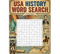 USA History Word Search: 101 Puzzles for Adults and Seniors - Fun Learning & Mental Fitness (Sharp Mind)