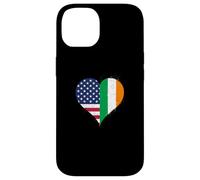 USA Ireland Flag on St Patrick's Day A Proud Irish American Case for iPhone 14