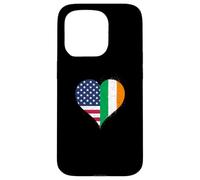 USA Ireland Flag on St Patrick's Day A Proud Irish American Case for iPhone 15 Pro