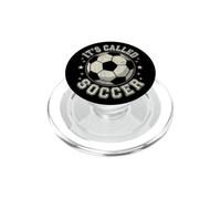 USA It's Called Soccer Not Football Funny Distressed PopSockets PopGrip for MagSafe