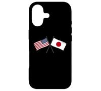 USA Japan Crossed Flags American Japanese Friendship Case for iPhone 17