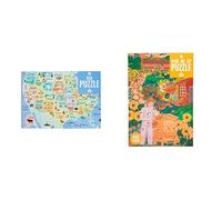 USA Jigsaw & Beer Garden Jigsaw Puzzle Bundle