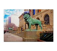 USA Jigsaw Puzzle 1000 Piece USA America The Art Institute of Chicago Puzzle Game Artwork Travel Souvenir 70x50cm