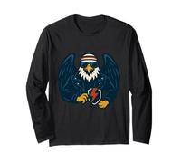 USA Lightning Eagle of Courage and Unity Long Sleeve T-Shirt