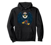USA Lightning Eagle of Courage and Unity Pullover Hoodie