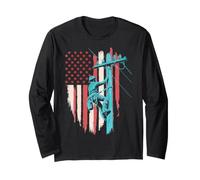USA Lineman Long Sleeve T-Shirt