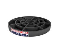 USA Made Pier Pads 10" Deck Blocks (1-Pack) - Heavy-Duty Footings for Stable Post & Beam Support - No Digging Required - 100% Recycled Plastic - Eco-Friendly Design