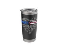 USA Math Squad Back to School US Flag Mathematics Patriotic Stainless Steel Insulated Tumbler
