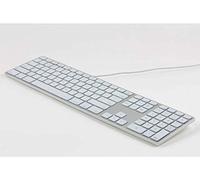 USA Matias Wired Backlit Aluminum Keyboard for Mac Silver
