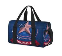 USA Memorial Day Star Sport Duffel Bags for Kids Girls Boys Women Men USA Overnight Weekender Travel Bag Tote Carry Gym Casual Duffel Bags