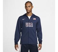 USA Men's Nike Dri-FIT ADV Basketball Game Jacket - Blue - Polyester/Elastane S