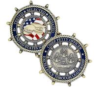 USA Navy Value Challenge Coin Sailor's Creed Military Coin (Single Coin)