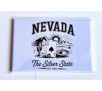 USA Nevada, Nevada Souvenir, Nevada Fridge Magnet, Nevada Fridge Magnet, Nevada Travel Keepsake, The Silver State 3006