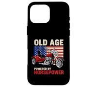 USA Old Age Powered By Horsepower Trike Bike Triker Case for iPhone 16 Pro Max