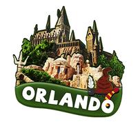 USA Orlando Wooden Magnet 3D Fridge Magnets Travel Collectible Souvenirs Decorations Handmade Crafts 2