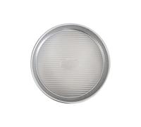 USA Pan 1060LC Bakeware Round Cake Pan, 8 inch, Nonstick & Quick Release Coating, Made in The USA from Aluminized Steel, Grey