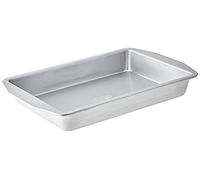 USA Pan American Bakeware Classics 9 x 13-Inch Rectangular Lasagna, Cake and Brownie Pan, Aluminized Steel, 9 x 13 Inch