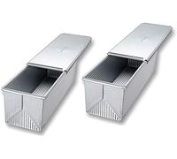 USA Pan Pullman Loaf Pan, 9 x 4 x 4, Aluminized Steel