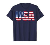 USA Patriotic American Flag T-Shirt