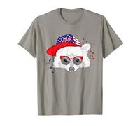 USA Patriotic Raccoon 4th Of July Independence Day T-Shirt