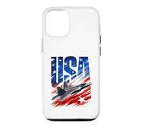 USA Plane 4th Of July American 5th Generation Fighter Jet Case for iPhone 12/12 Pro