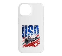 USA Plane 4th Of July American 5th Generation Fighter Jet Case for iPhone 14