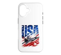 USA Plane 4th Of July American 5th Generation Fighter Jet Case for iPhone 16
