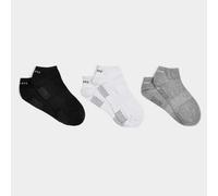 USA Pro Womens Anti Slip Socks 3Pk Multi 4-8