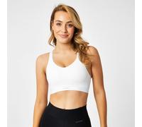 USA Pro Womens High Support Sports Bra White 34D
