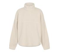 USA Pro Womens Borg Quarter Zip Fleece Long Sleeve Cream 8