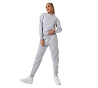 USA Pro Womens Classic Sweatshirt Grey Marl XXS