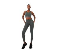 USA Pro Womens Core Seamless Adjustable Sports Bra Khaki L