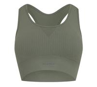 USA Pro Womens Core Seamless Crop Sports Bra Tea S