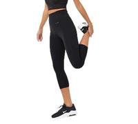 USA Pro Womens High Rise Cropped Leggings Capri Pants Black 12 (M)