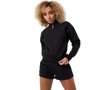 USA Pro Womens Quarter Zip Top Black XS
