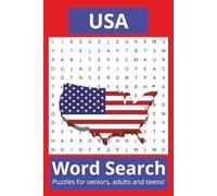 USA Puzzle Book: Music Word Search Puzzle Book: Word Searches with Easy to Read Print About USA, United States, America | 6x9 inches, 110 Pages | 50+ ... Vacations, Gifts, and Leisure Activity