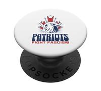 USA Real Patriots Fight Fascism Eagle PopSockets Adhesive PopGrip