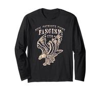USA Real Patriots Fight Fascism Eagle Protest Long Sleeve T-Shirt