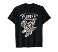 USA Real Patriots Fight Fascism Eagle Protest T-Shirt