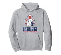 USA Real Patriots Fight Fascism Eagle Pullover Hoodie