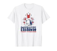 USA Real Patriots Fight Fascism Eagle T-Shirt