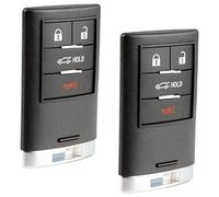 USA Remote Key Fob Control 4btn for 2005-2013 Chevrolet Corvette (M3N5WY7777A, 25926480) (Set of 2)