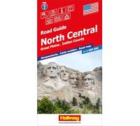 USA Road Guide No. 2 North Central: Mit Badlands, Bighorn, Black Hills, Mt. Rushmore. Inkl. Stadtpläne, Ortsverzeichnis und Reiseinformationen