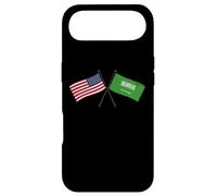 USA Saudi Arabia Crossed Flags American Saudi Arabian Jersey Case for iPhone Air