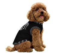 USA-Soldiers-Skull Pet Cooling Vest Lightweight Small Dog Clothing Breathable Pet Shirt for Summer XS