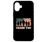 USA Soldiers Thank You American Flag - Memorial Veterans Day Case for iPhone 16 Plus