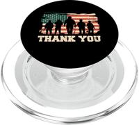 USA Soldiers Thank You American Flag - Memorial Veterans Day PopSockets PopGrip for MagSafe