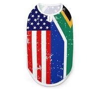 USA South African Flag Versatile Dog Vests for Dogs And Cats - Full Print Pet Vest S