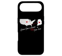 USA & South Korea love for 2 countries hearts connection Case for iPhone Air