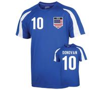 USA Sports Training Jersey - Donovan 10 in Blue | Size: XL USA Blue XL
